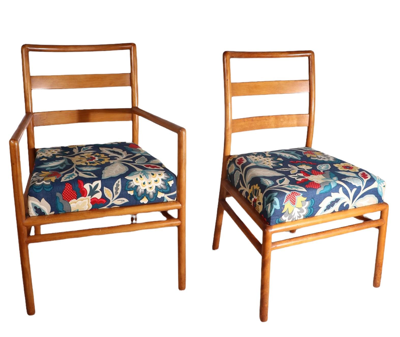Set of Six Dining Chairs by Robsjohn Gibbings for Widdicomb In Good Condition For Sale In New York, NY