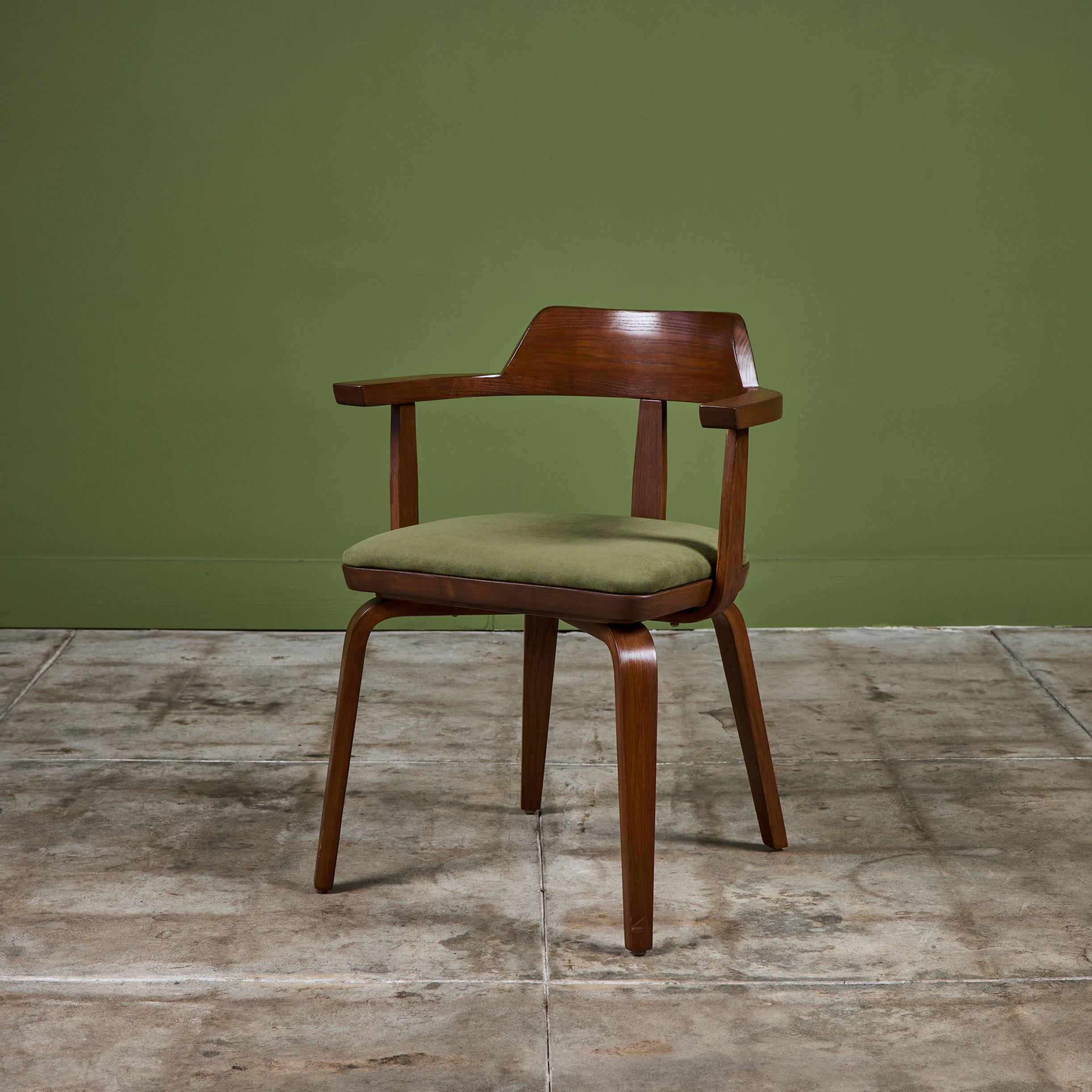 Set di sei sedie da pranzo di Walter Gropius e Ben Thompson per Thonet in vendita 4