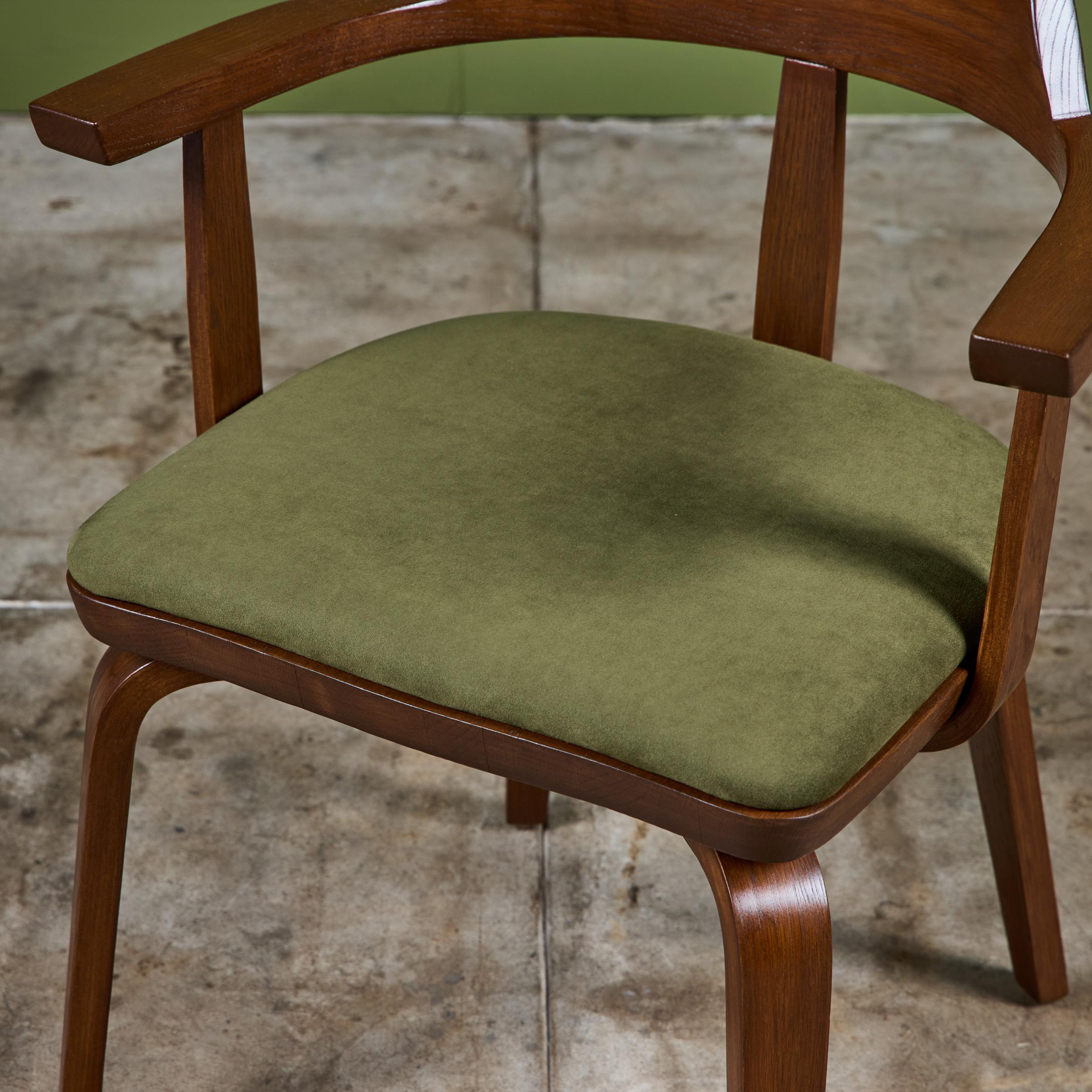 Set di sei sedie da pranzo di Walter Gropius e Ben Thompson per Thonet in vendita 10