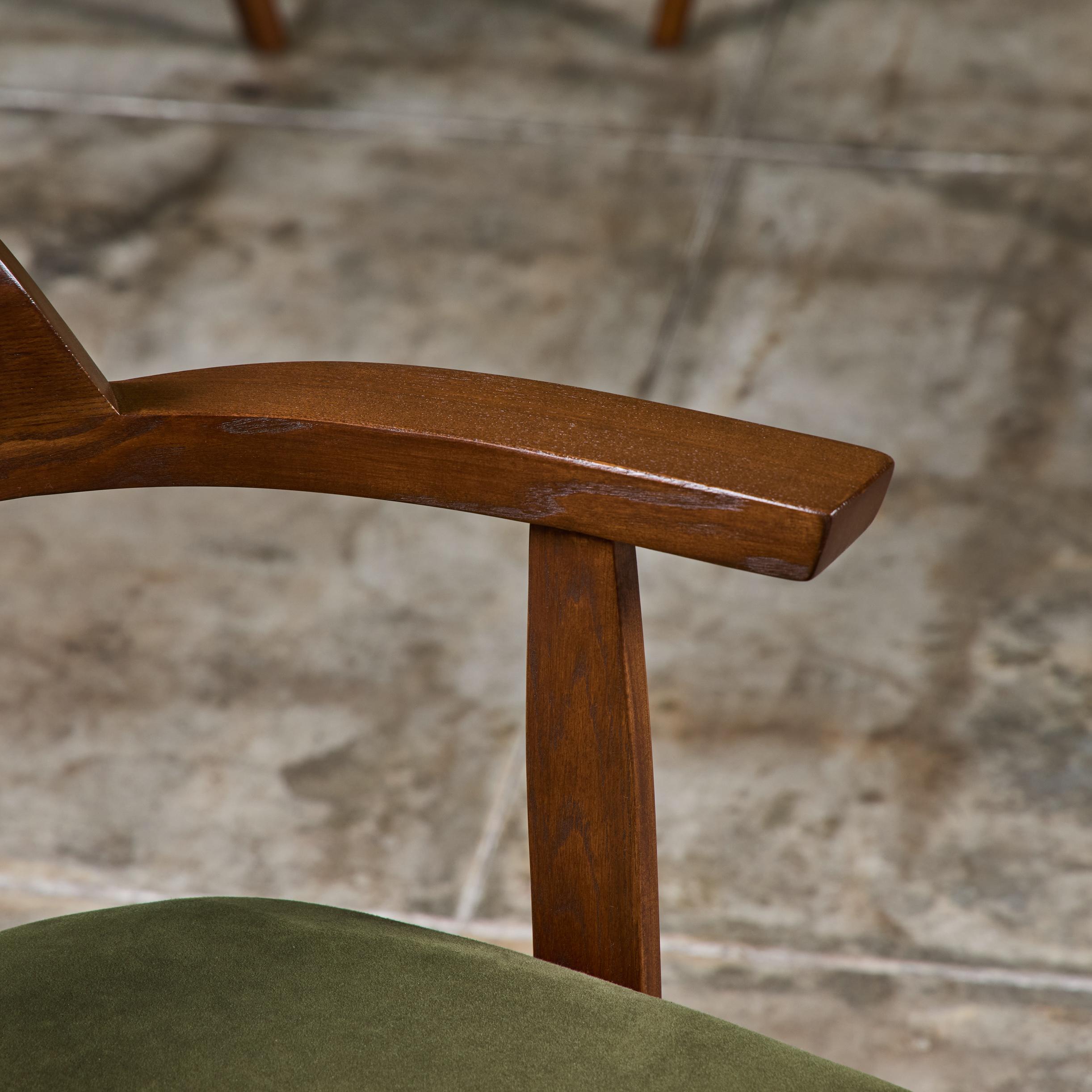 Set di sei sedie da pranzo di Walter Gropius e Ben Thompson per Thonet in vendita 12