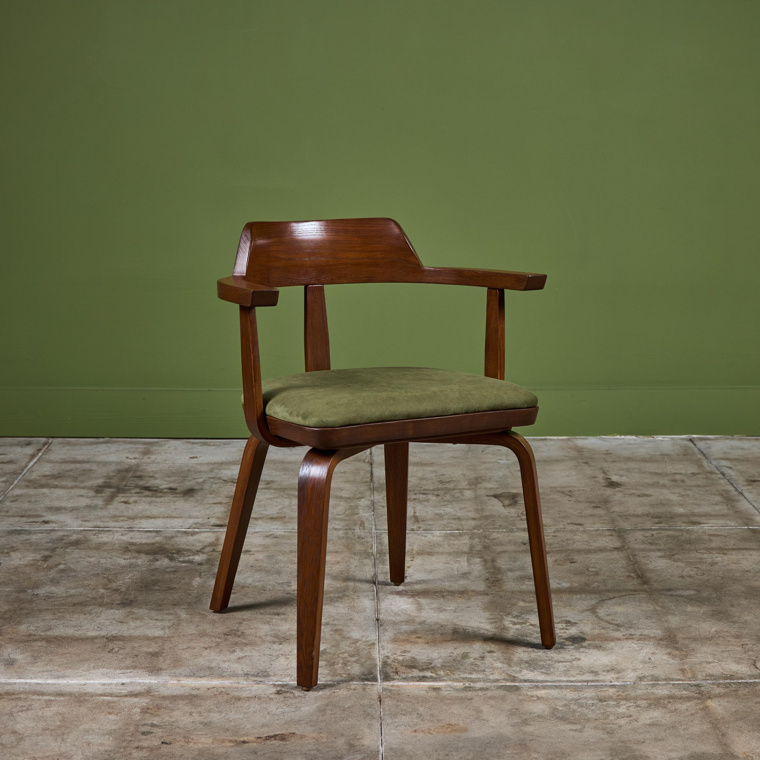 Austriaco Set di sei sedie da pranzo di Walter Gropius e Ben Thompson per Thonet in vendita