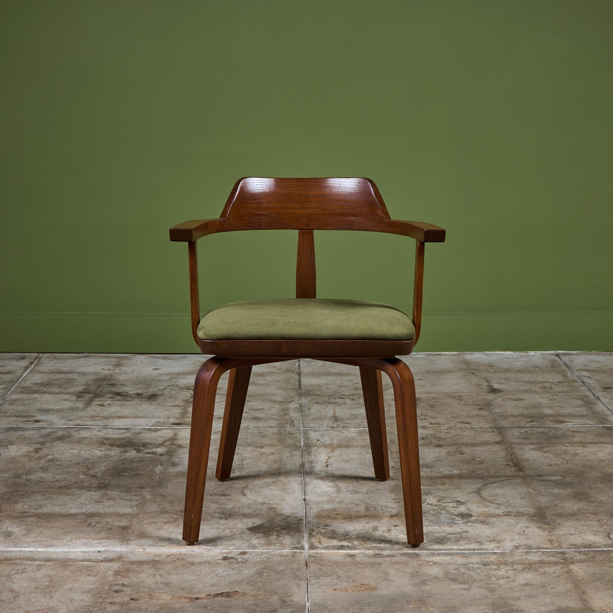 Set di sei sedie da pranzo di Walter Gropius e Ben Thompson per Thonet In condizioni buone in vendita a Los Angeles, CA