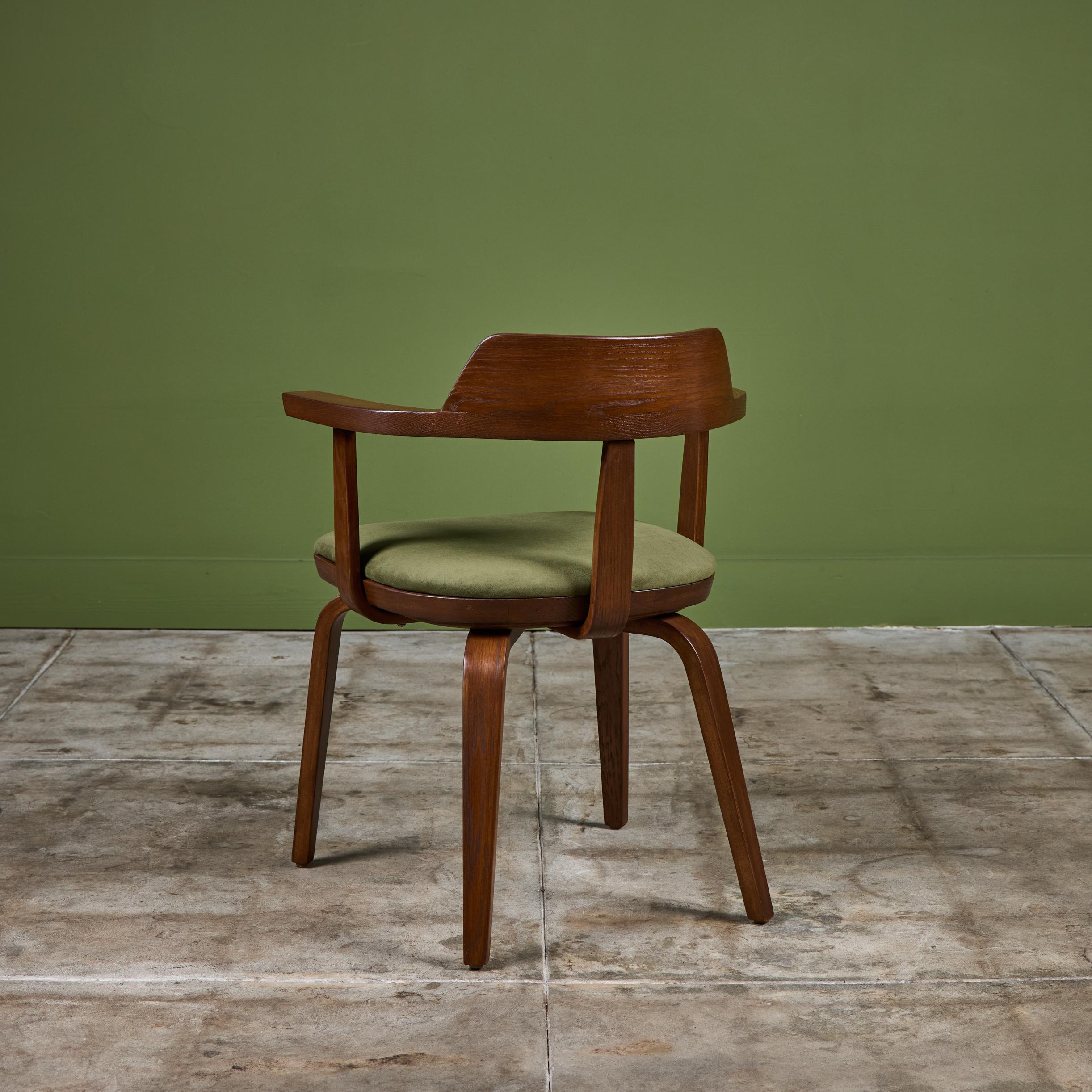 Set di sei sedie da pranzo di Walter Gropius e Ben Thompson per Thonet in vendita 2