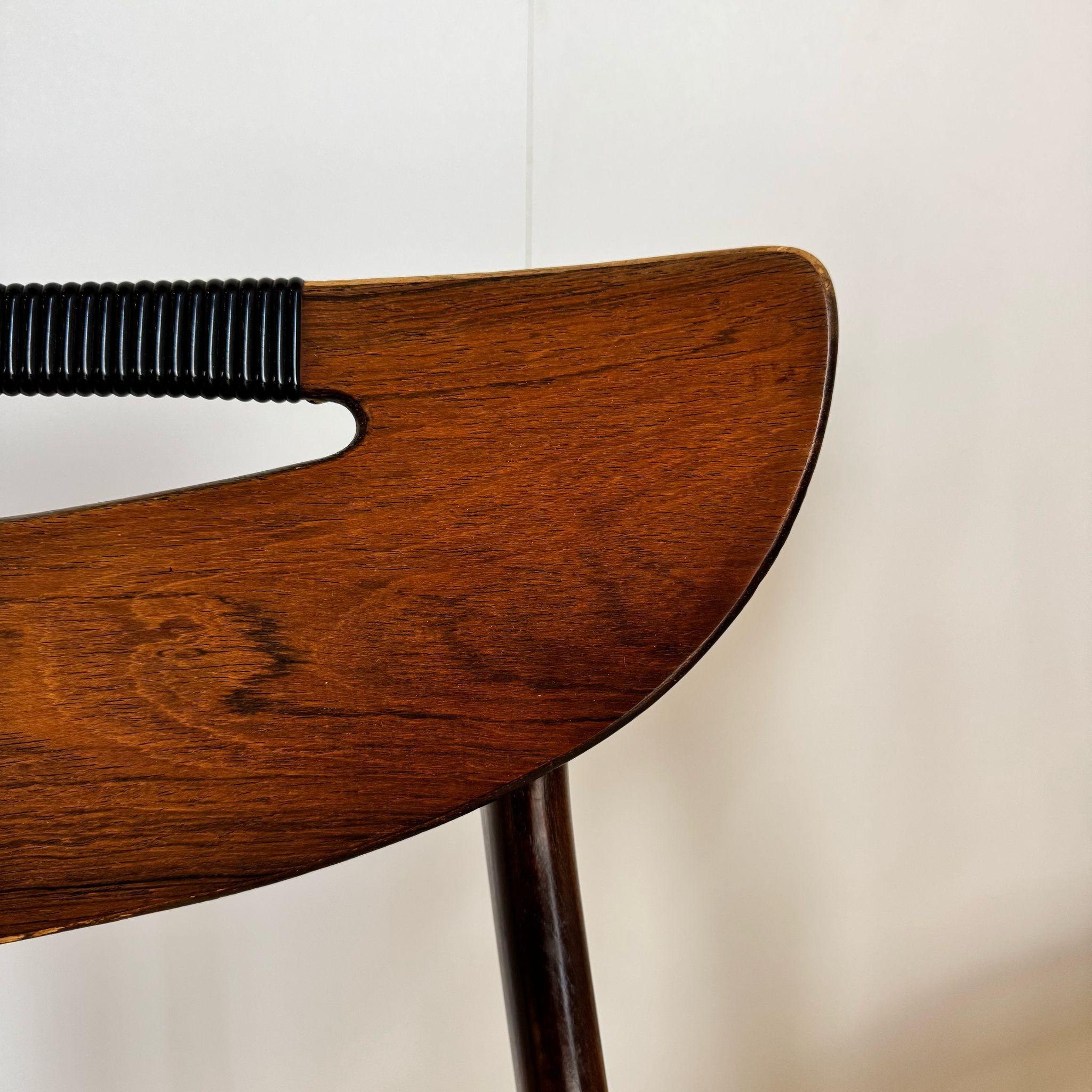 Danish Ensemble de six chaises de salle à manger, Danemark 1960 en vente