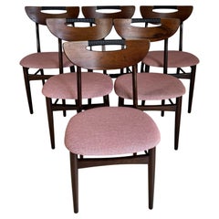 Set of six dining chairs, Denmark 1960s