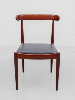 Set of Six Dining Chairs designed by Alfred Hendrickx, for Belform "Model 500"