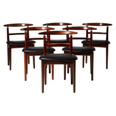 Set of Six Dining Chairs Designed by Helge Sibast, Denmark, 1961 Set of Six Dining Chairs Designed by Helge Sibast, Denmark, 1961