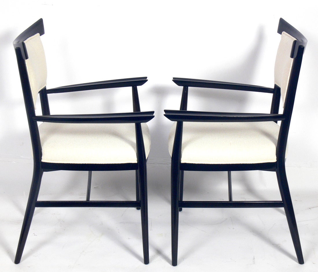 Set of Six Dining Chairs Designed by Paul McCobb In Good Condition For Sale In Atlanta, GA