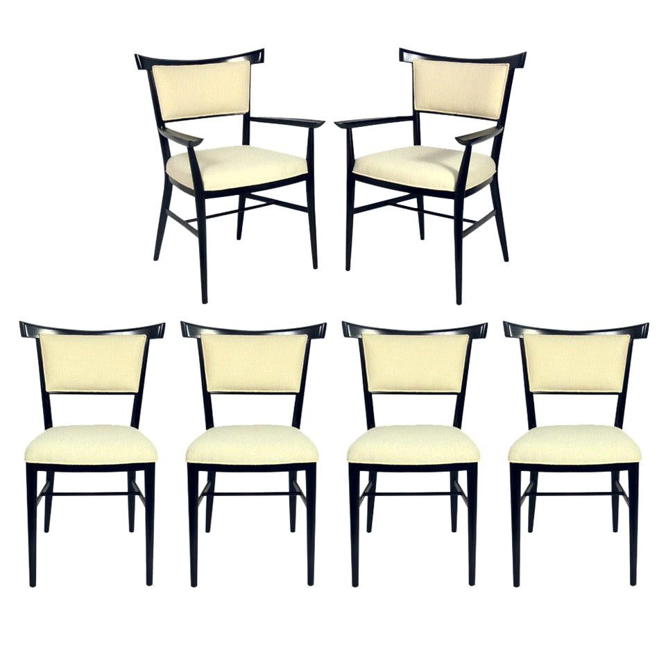 Set of Six Dining Chairs Designed by Paul McCobb