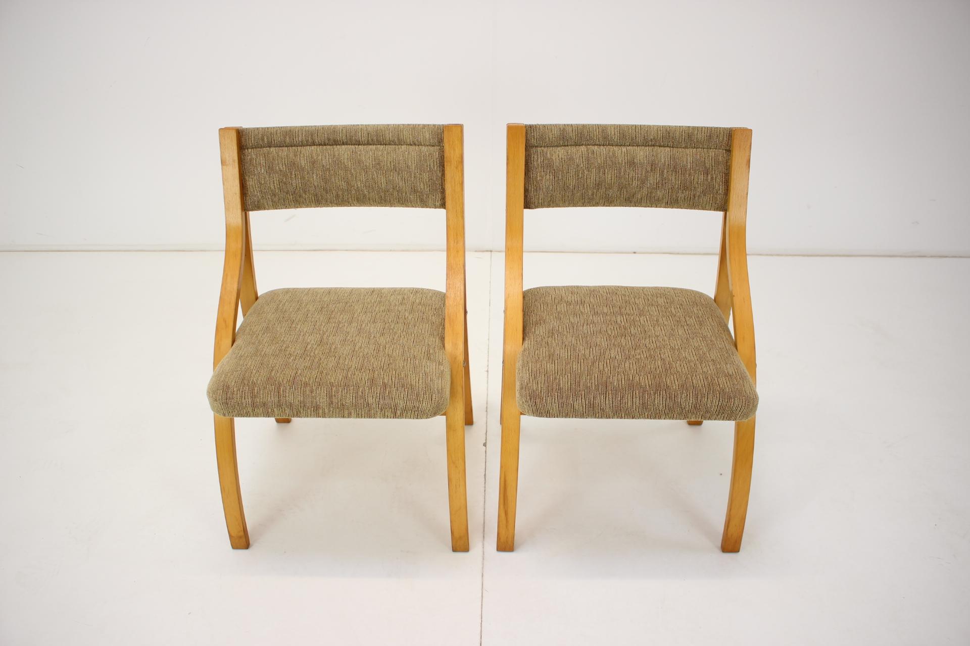 Set of Six Dining Chairs Designed Ludvík Volák, 1960's 3