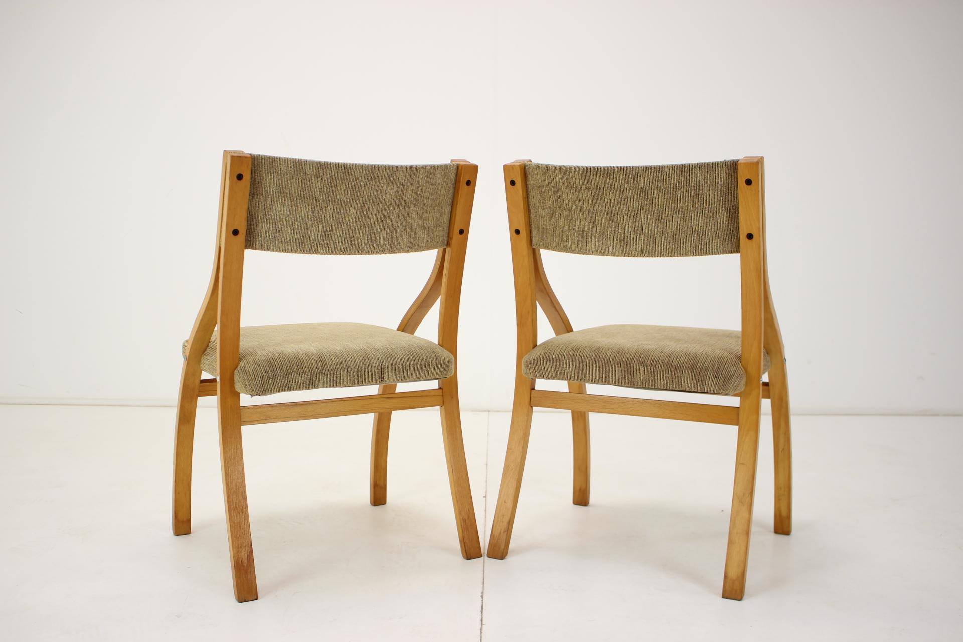 Set of Six Dining Chairs Designed Ludvík Volák, 1960's 1