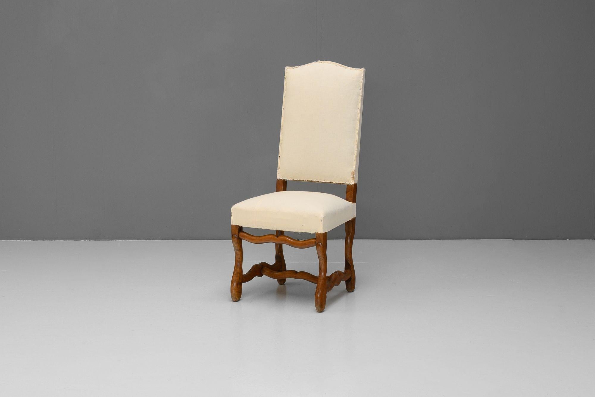 Set of Six Dining Chairs In Good Condition For Sale In London, England