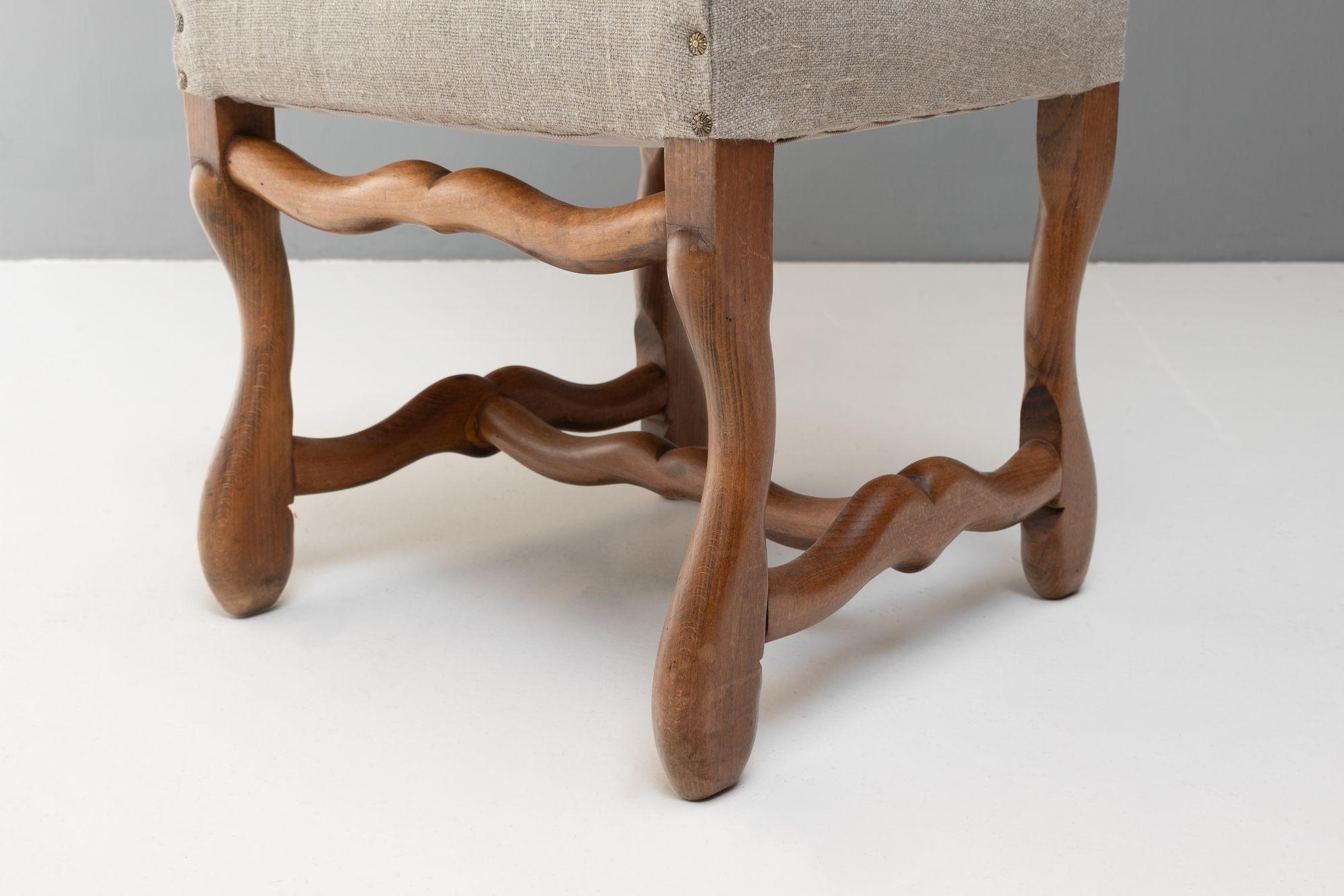 Set di sei sedie da pranzo in vendita 1