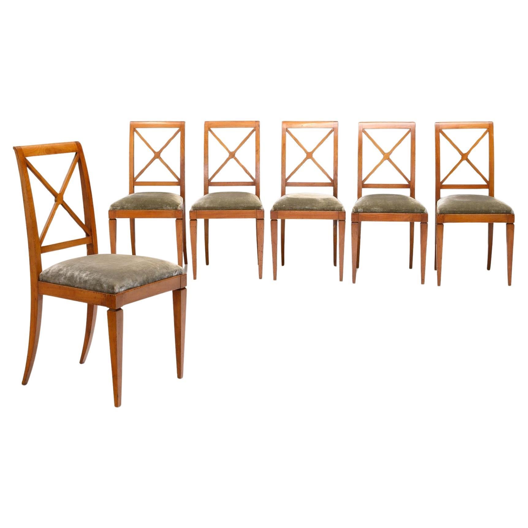 Set of Six Dining Chairs