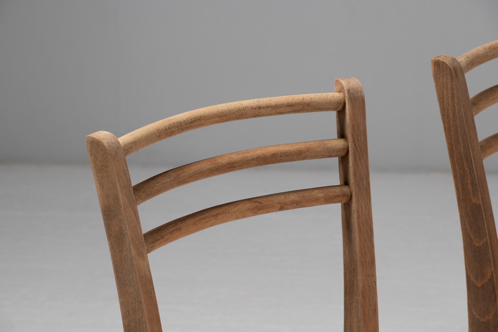Juego de seis sillas de comedor, Francia, años 50 en Bueno estado para la venta en Kaštel Sućurac, Splitsko-dalmatinska županija