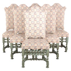 Set of Six Dining Chairs from Coco Chanel's Villa La Pausa