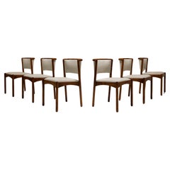 Set Of Six Dining Chairs In Ashwood, Italy 1960
s