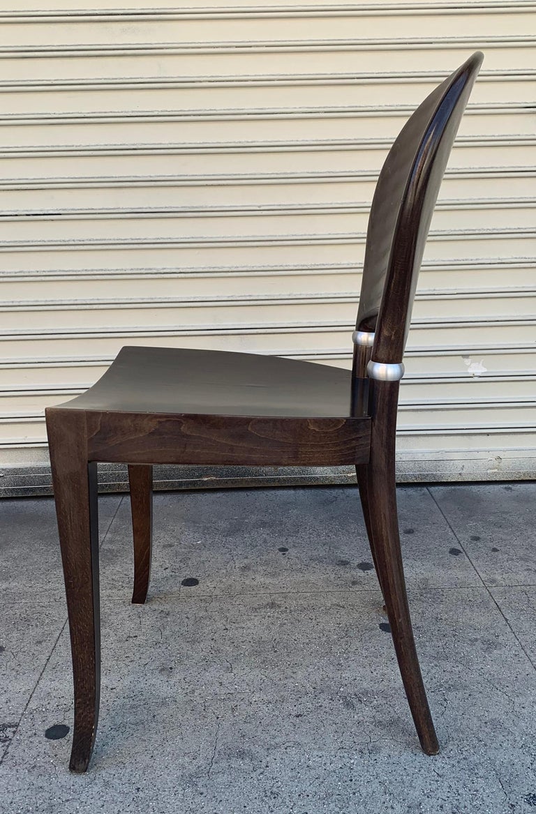 Set of Six Dining Chairs Made in Italy Bu Potocco, Italy For Sale at