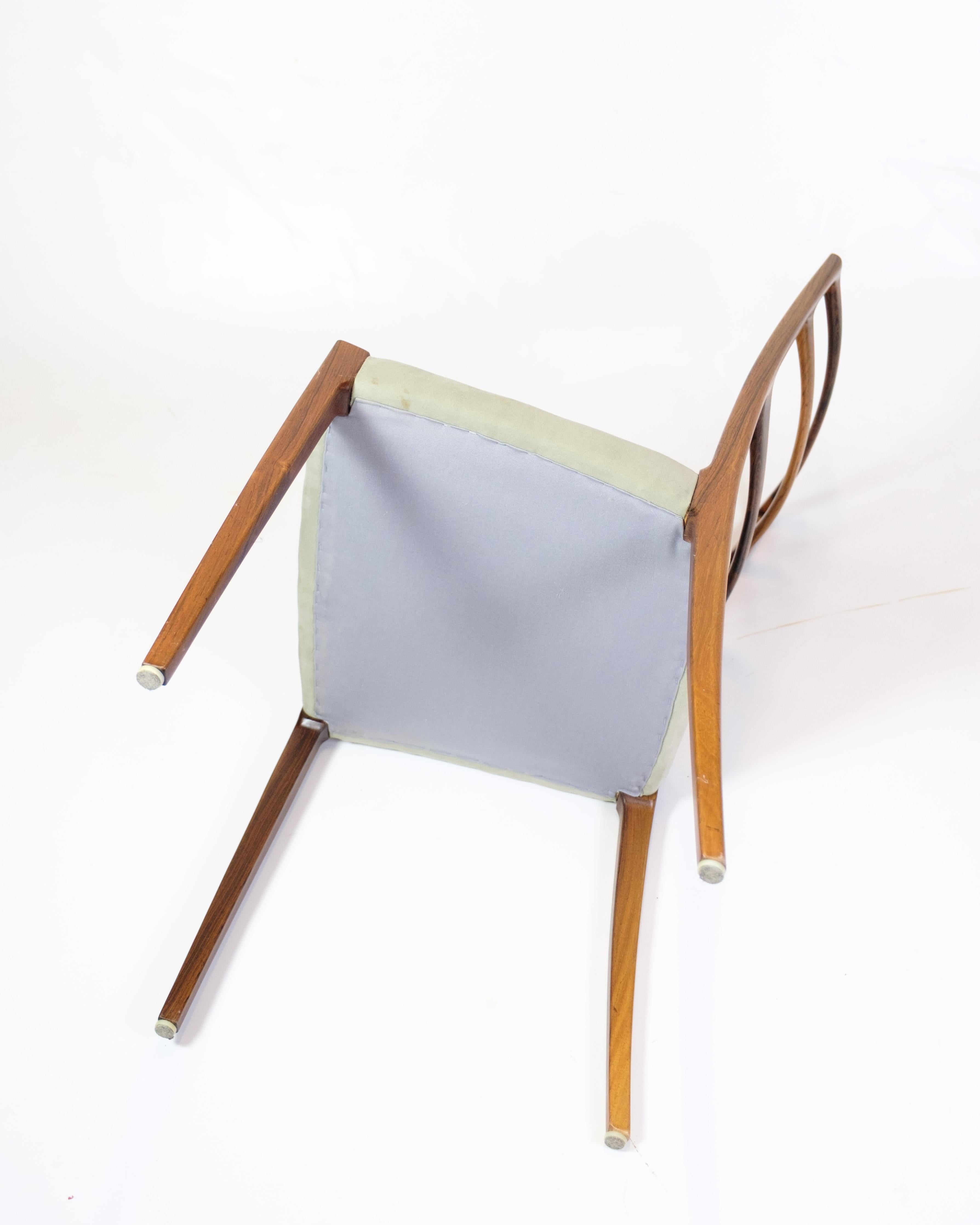 Set di sei sedie da pranzo in palissandro di Sorø Furniture degli anni '60 in vendita 2