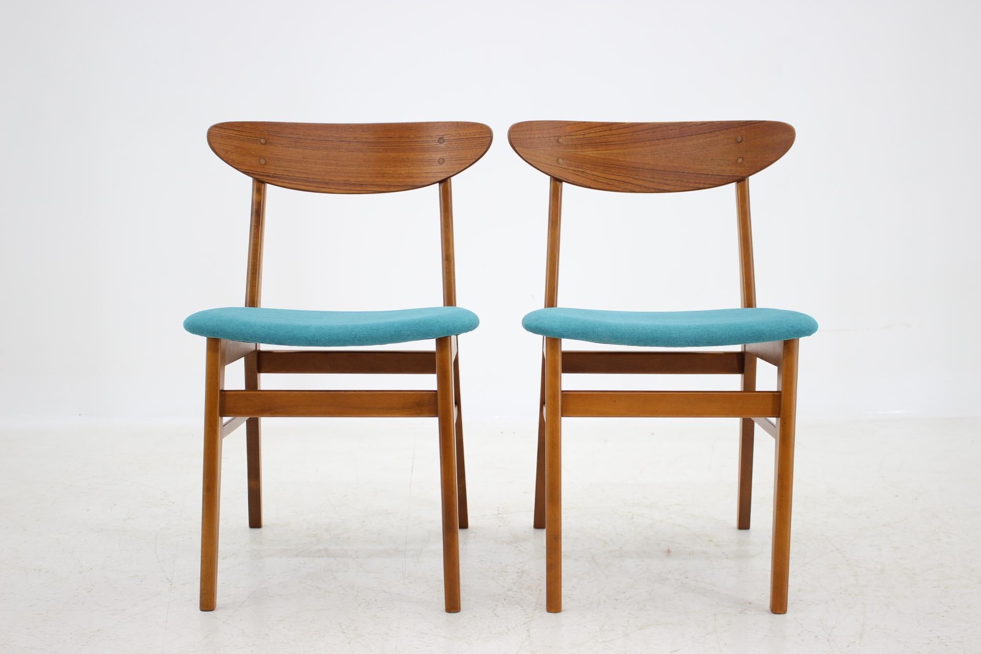 Danish Set of Six Dining Chairs Model 210r, Designed by Thomas Harlev, Denmark