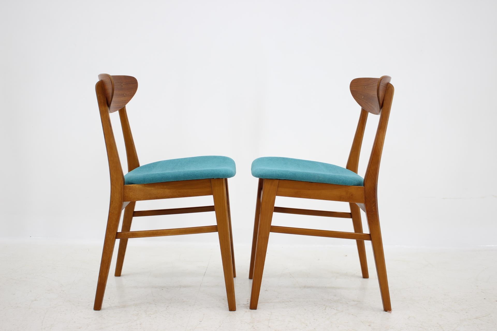 Set of Six Dining Chairs Model 210r, Designed by Thomas Harlev, Denmark 1
