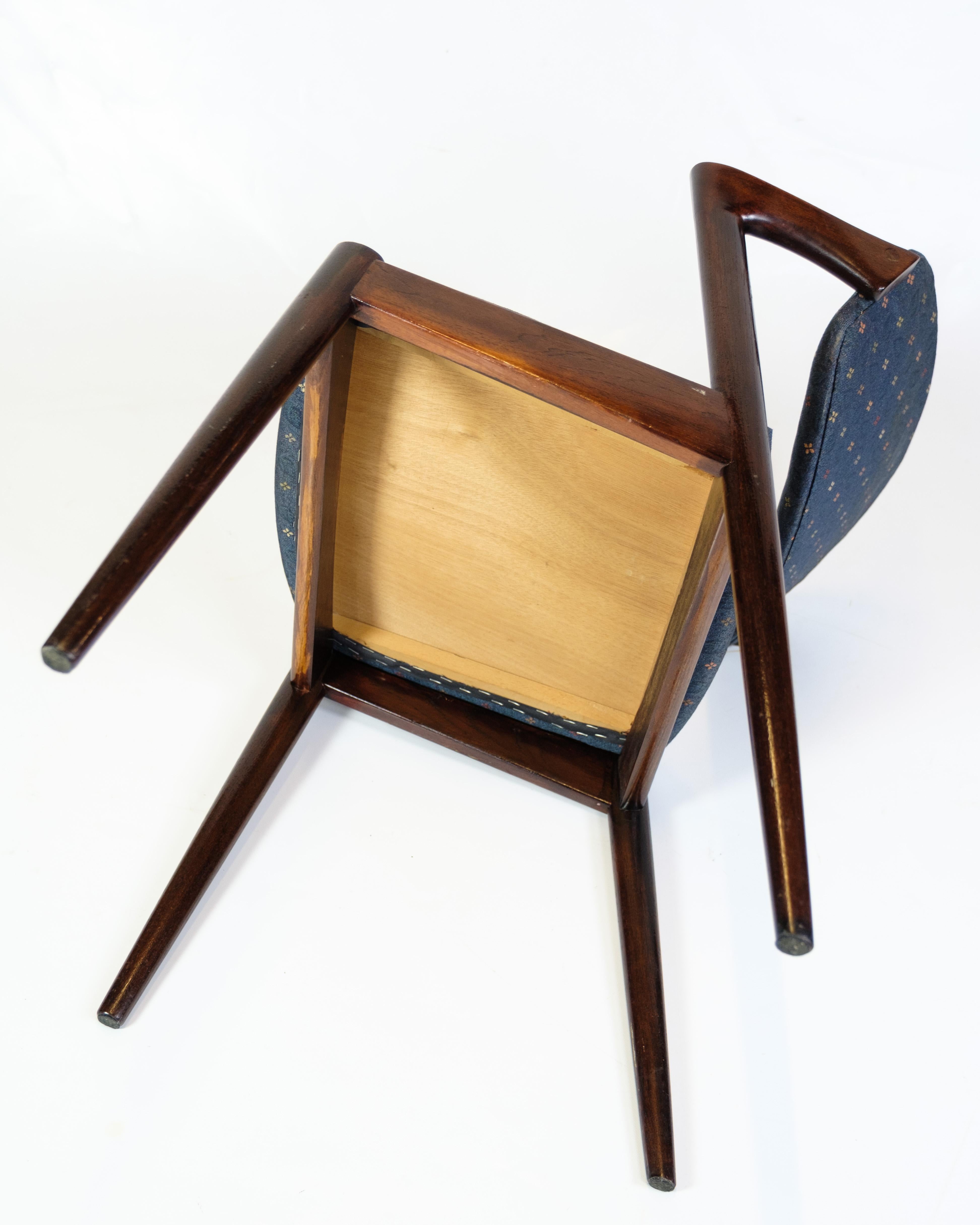 Ensemble de six chaises de salle à manger modèle 42 de Kai Kristiansen pour Schou Andersen en vente 3