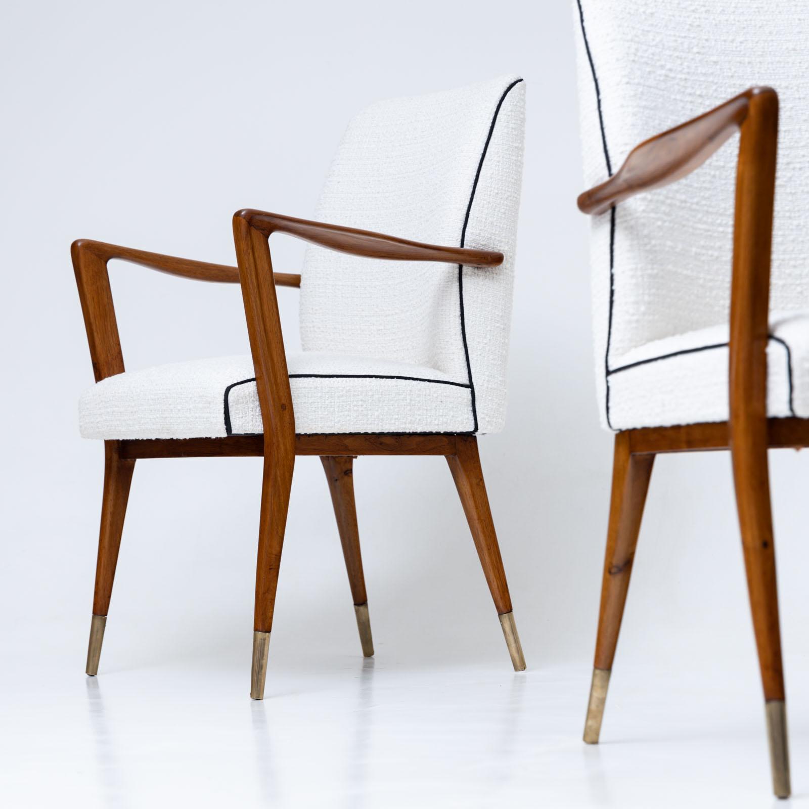Set of six Dining Chairs, Scandinavia, Mid-20th Century  For Sale 1