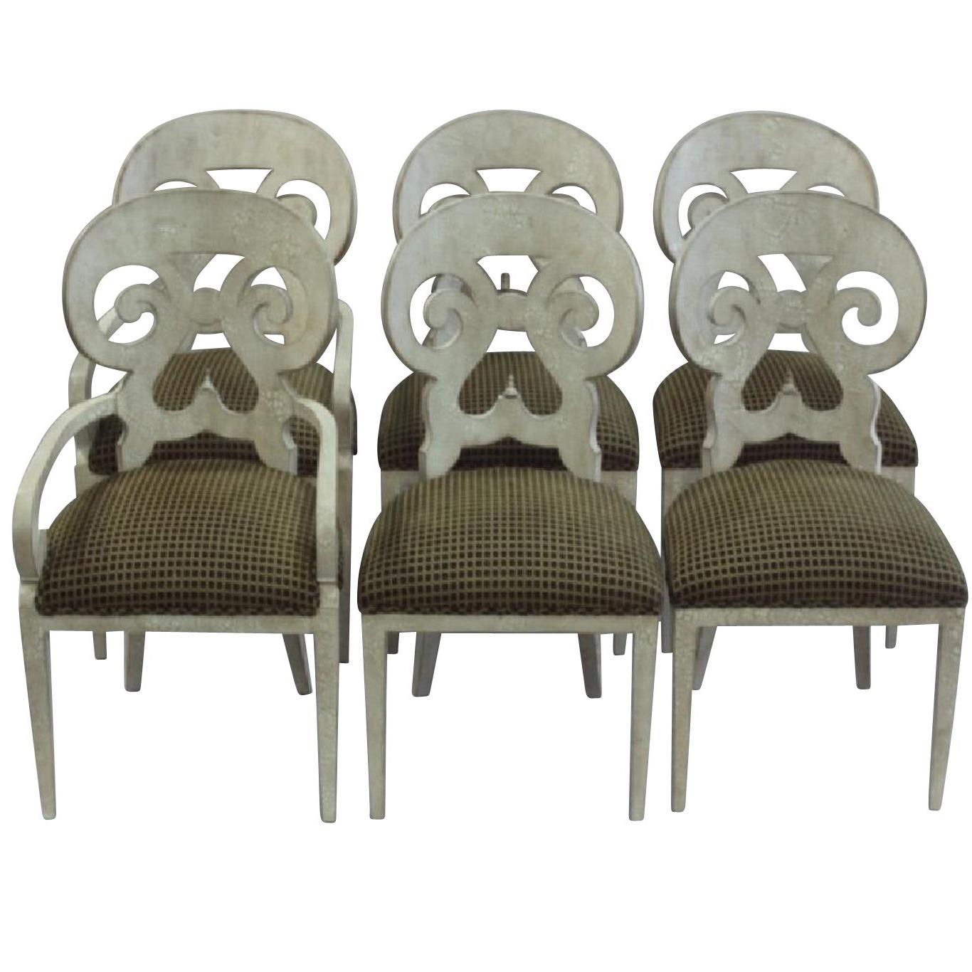 Set of Six Dining Chairs Styled by Paris Hadley