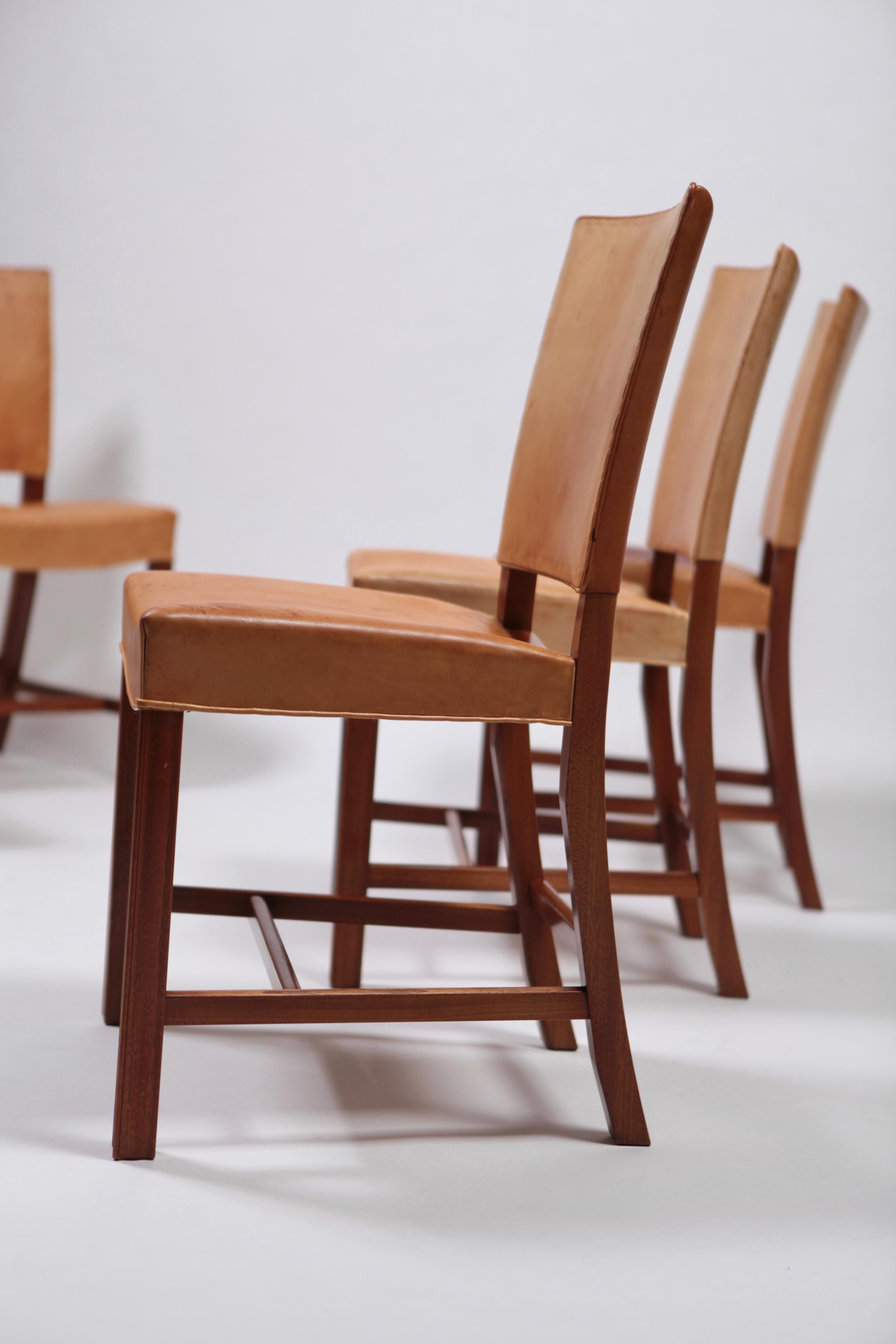Set of Six Dining Chairs 