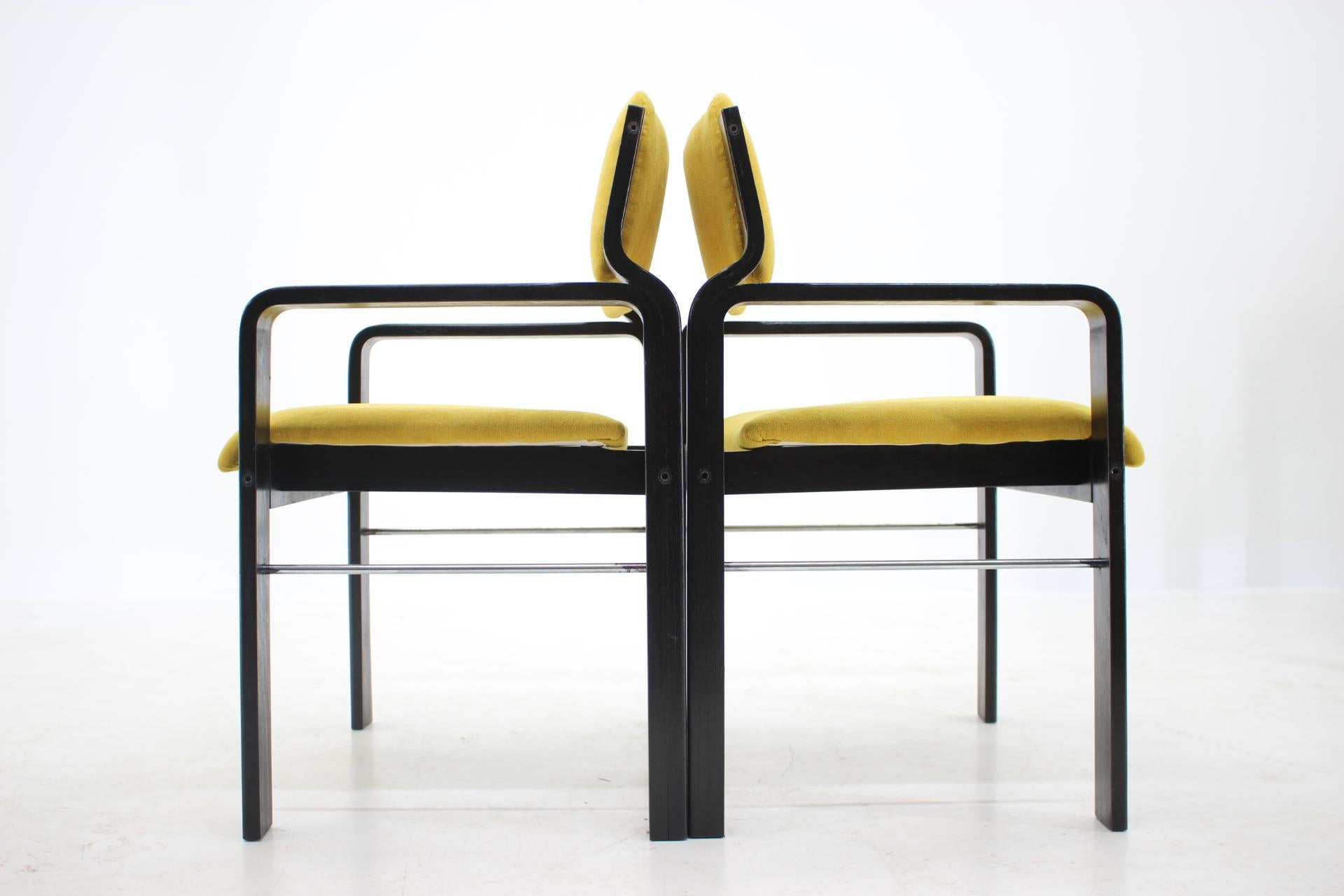Set of Six Dining / Office Chairs by Ludvik Volak, 1960s 1