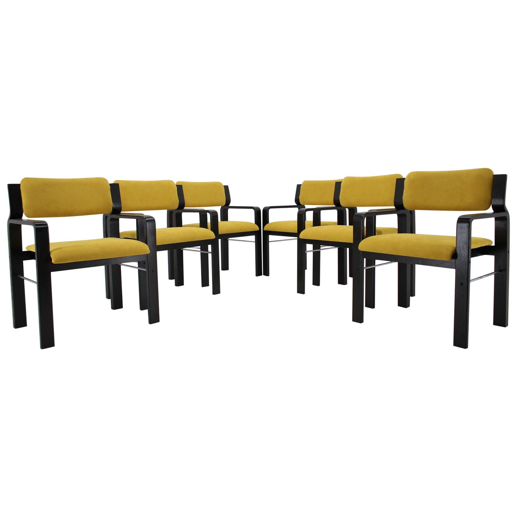 Set of Six Dining / Office Chairs by Ludvik Volak, 1960s