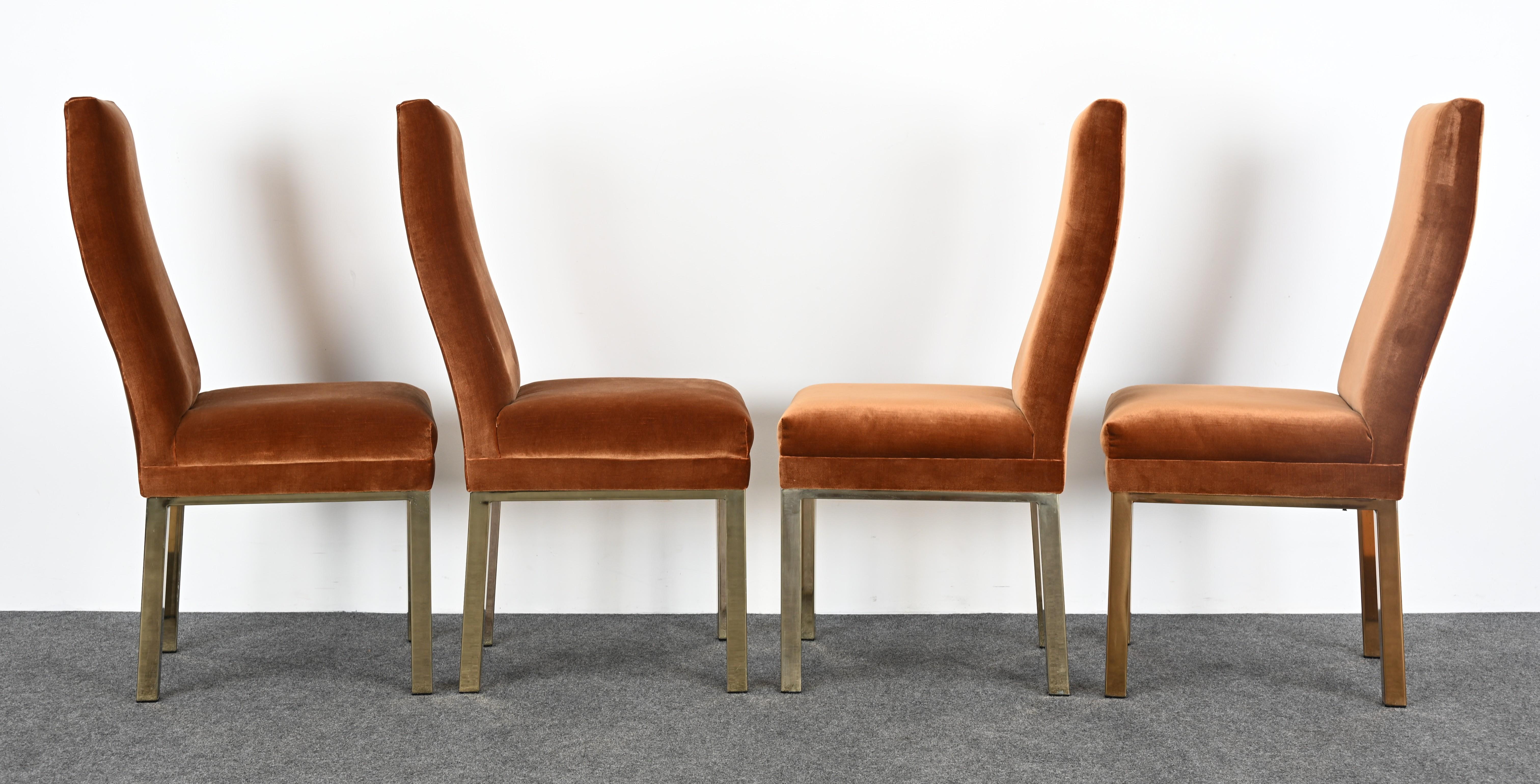 Set di sei sedie da sala da pranzo di Comfort Designs, Inc., circa 1985 in vendita 1