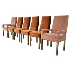 Set di sei sedie da sala da pranzo di Comfort Designs, Inc., circa 1985