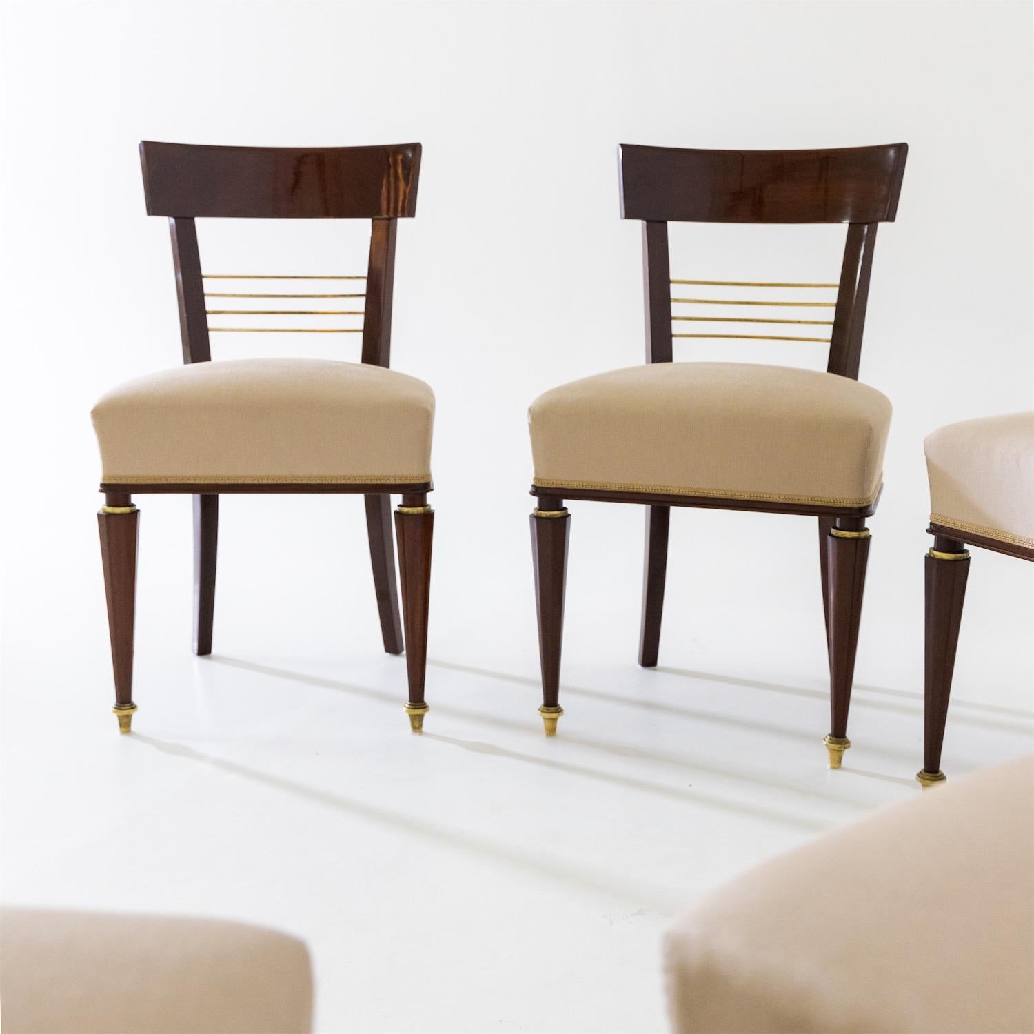 Set of Six Dining Room Chairs, Mid-19th Century 5