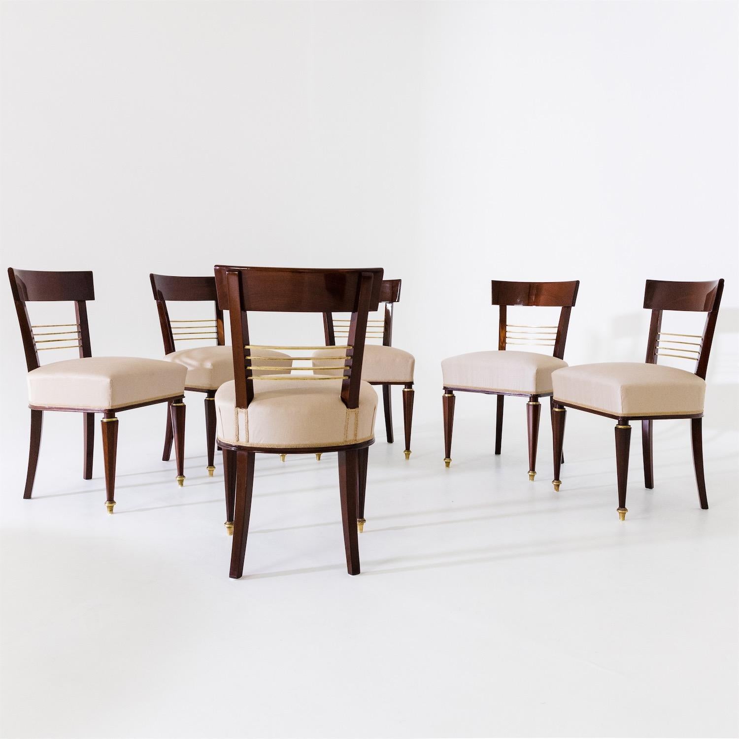 Set of Six Dining Room Chairs, Mid-19th Century 10