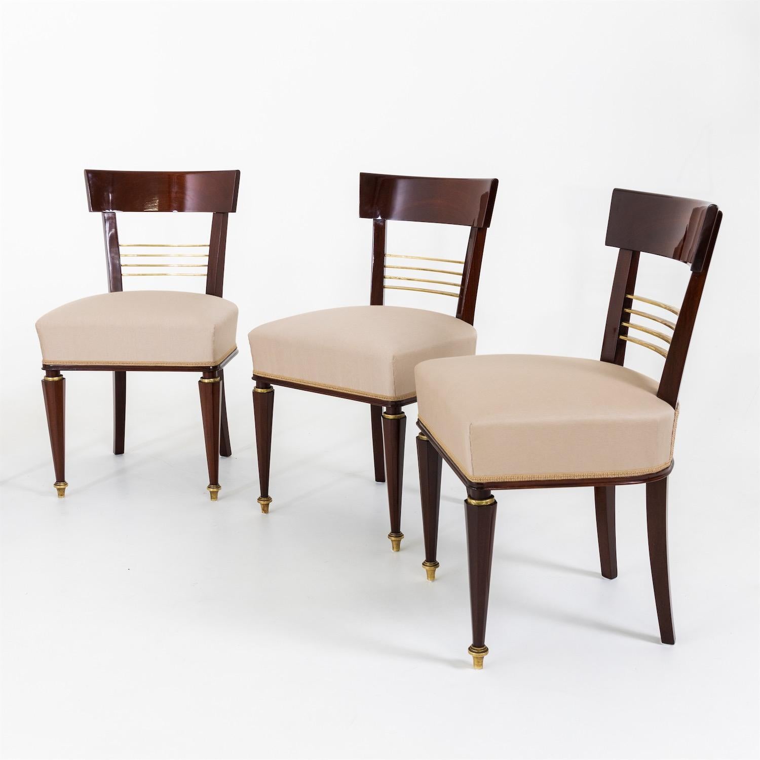 Set of Six Dining Room Chairs, Mid-19th Century 1