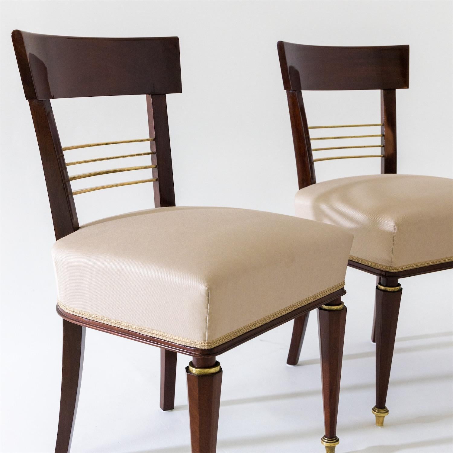 Set of Six Dining Room Chairs, Mid-19th Century 2