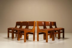 Set of Six Dining Room Chairs Model 273 by Franco Asnaghi, Italy 1966