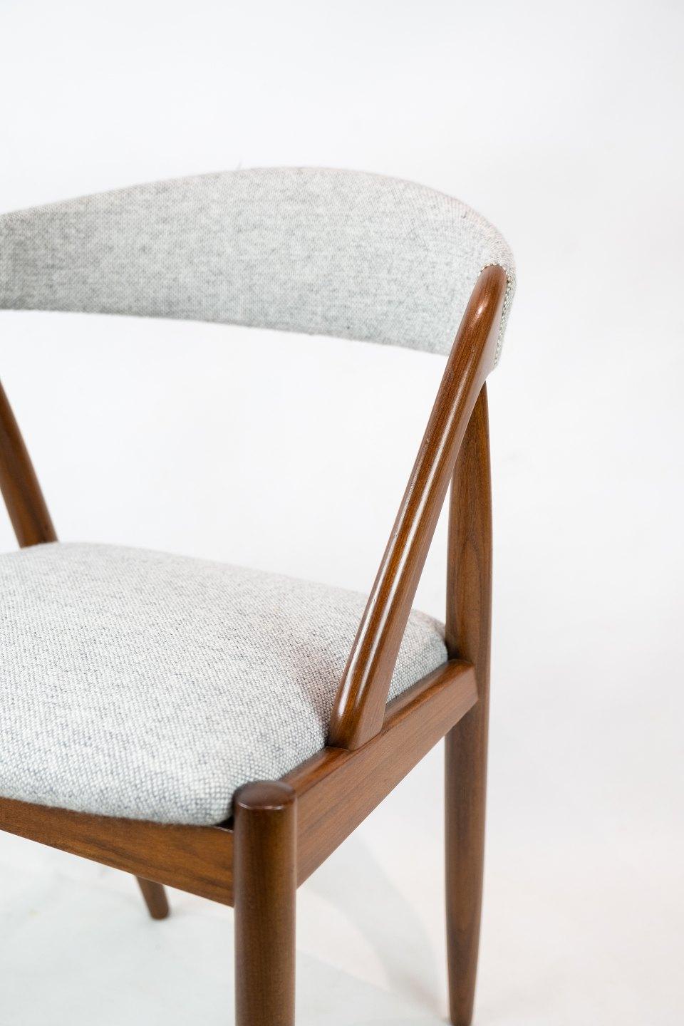 Set of Six Dining Room Chairs, Model 31, Designed by Kai Kristiansen 1