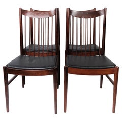 Set of six Dining Room Chairs, Model 422, by Arne Vodder, 1960s