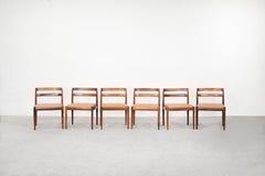 Set of Six Dining Side Chairs by Kai Kristiansen for Magnus Olesen, Denmark