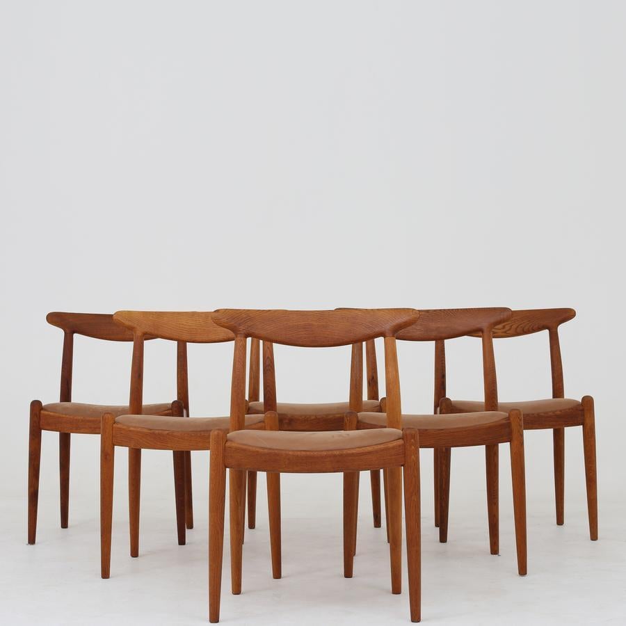 Set of Six Diningchairs by Hans J. Wegner 1