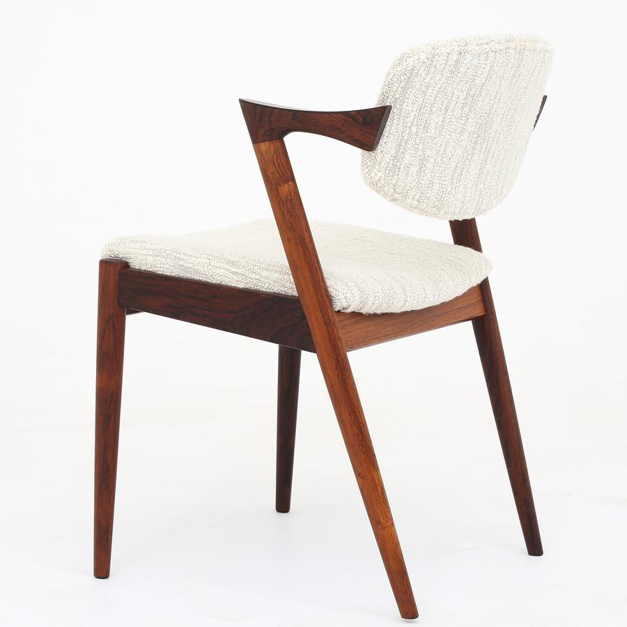 Scandinavian Modern Set of Six Dining Chairs by Kai Kristiansen