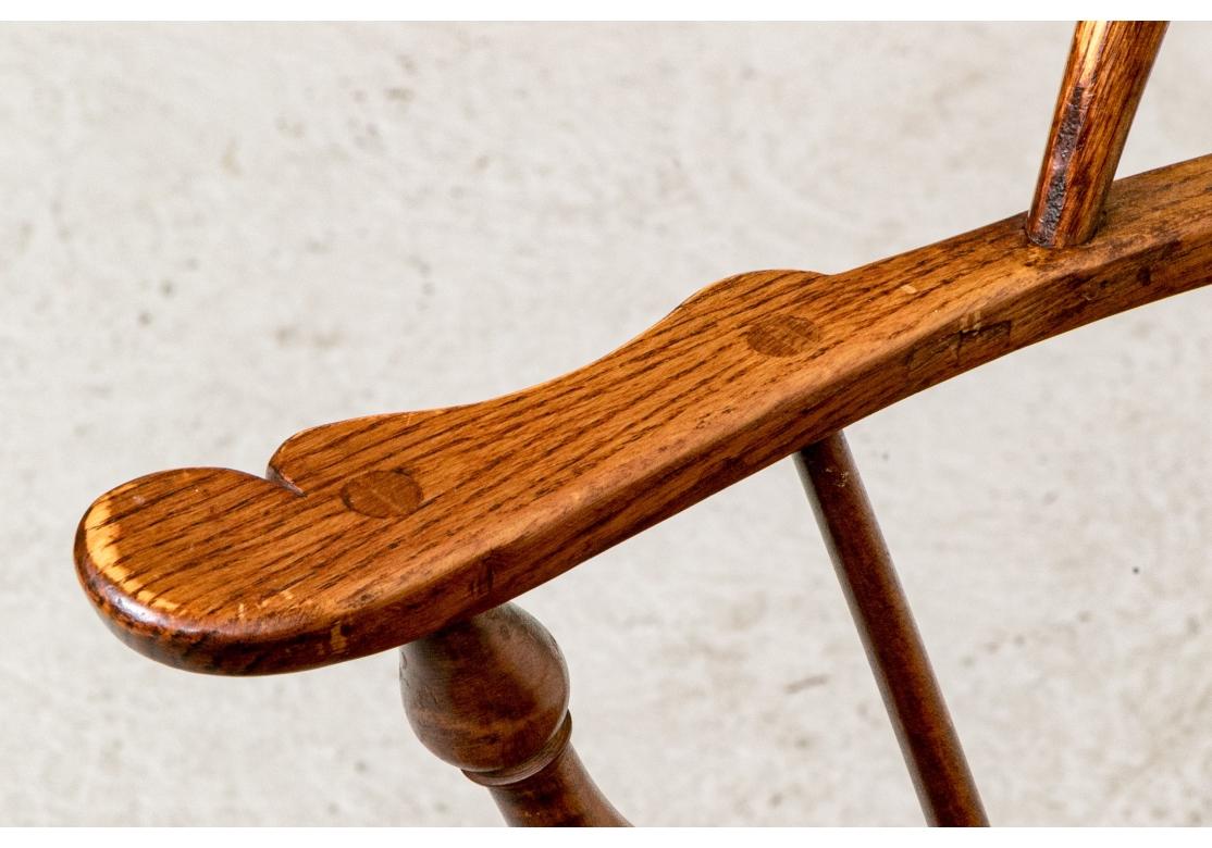 Set Of Six D.R. Dimes Bow Back Windsor Dining Chairs 10