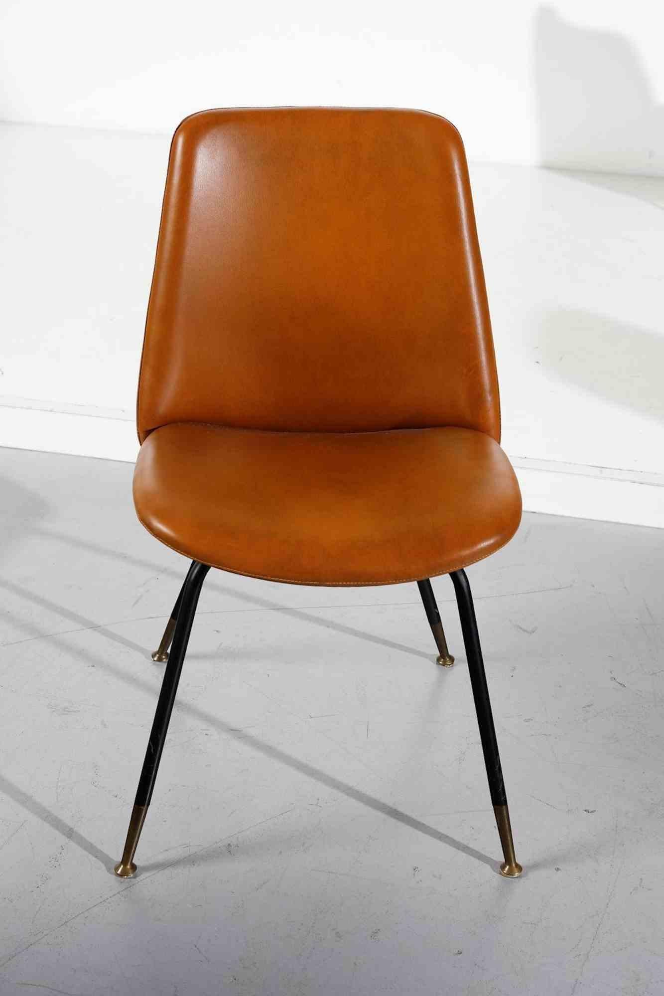 Ensemble de six chaises Du2 de Gastone Rinaldi pour Rima, Italie, années 1960 Bon état - En vente à Roma, IT