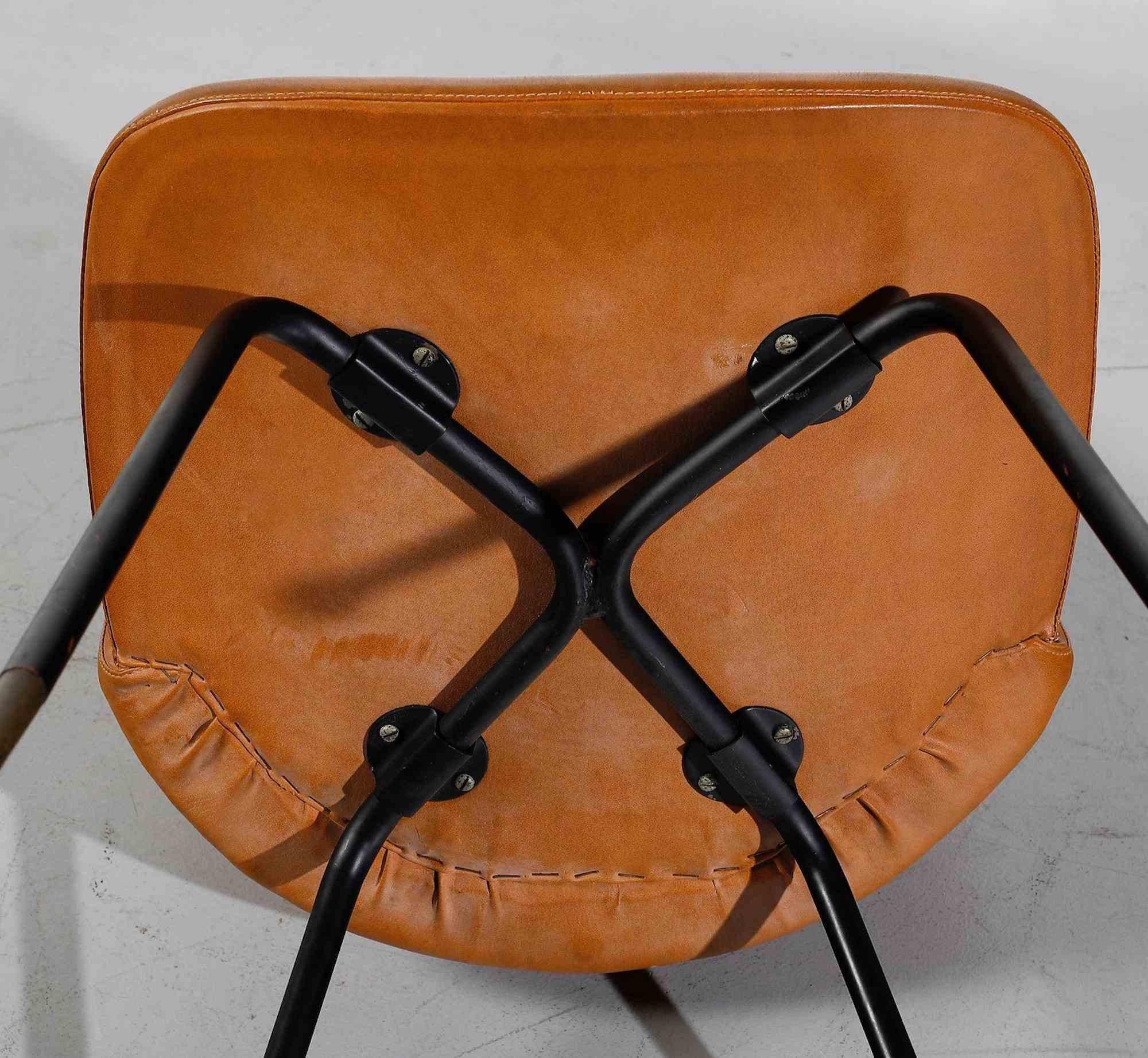 Milieu du XXe siècle Ensemble de six chaises Du2 de Gastone Rinaldi pour Rima, Italie, années 1960 en vente