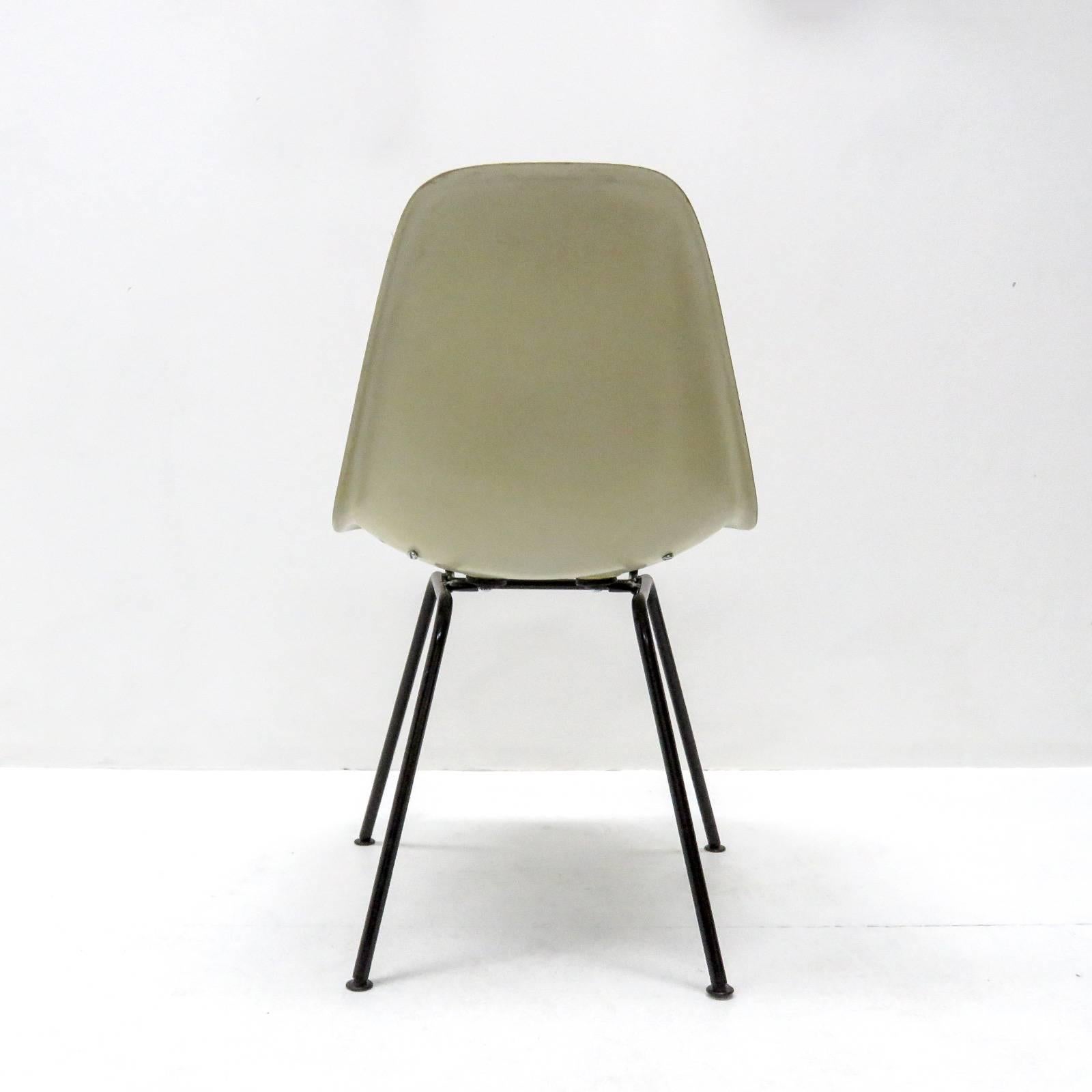 Set of Six Eames DSX Dining Chairs for Herman Miller, 1960 In Good Condition In Los Angeles, CA