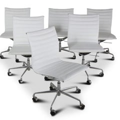 Set of Six ‘Eames’ Style Office Chairs