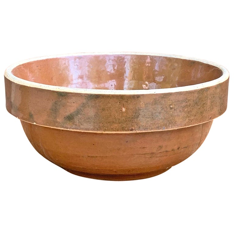Set of Six Early 20th Century Stoneware Mixing Bowls at 1stDibs