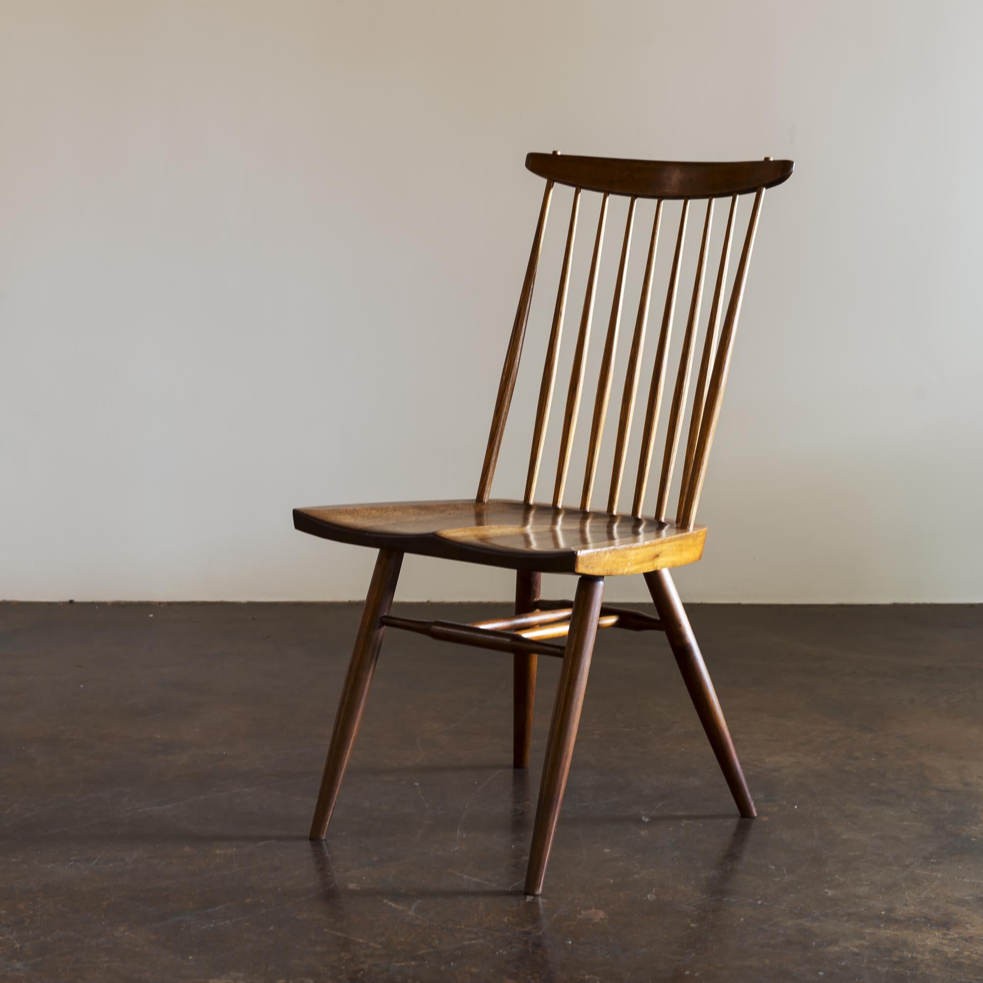 Hand-Crafted Set of Six Early George Nakashima New Chairs, United States, 1958